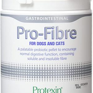 Protexin Veterinary Pro Fibre for Dogs and Cats, Pro-Fibre pellets encourage normal digestive function. sources of soluble & insoluble fibres