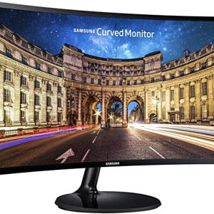 Samsung C24F390FHR – CF39 Series – LED monitor – curved – 24″ (23.5″ viewable) – 1920 x 1080 Full HD (1080p) @ 60 Hz – VA – 250 cd/m² – 3000:1 – 4…