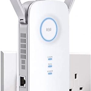TP-Link AC1900 Gigabit Mesh Wi-Fi Range Extender/Wi-Fi Booster/Wi-Fi Repeater, 3 External Antennas, Intelligent Signal Light, Power Schedule, LED…