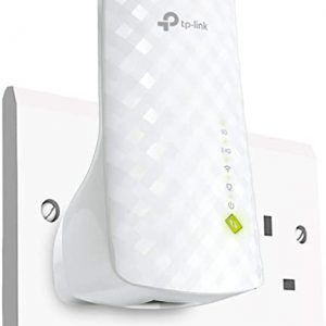 TP-Link AC750 Universal Dual Band Range Extender, Broadband/Wi-Fi Extender, Wi-Fi Booster/Hotspot with Ethernet Port, Plug and Play, Smart Signal…