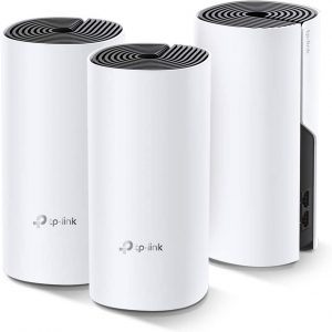 TP-Link Deco P9 Whole Home Powerline Mesh Wi-Fi System, Up to 6000 Sq ft Coverage, Dual-Band AC1200 + HomePlug AV1000 with Gigabit Ports,…