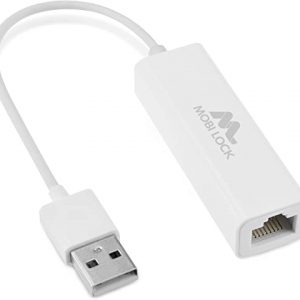 USB Ethernet (LAN) Network Adapter Compatible with Laptop, Computers and All USB 2.0 Compatible Devices Including Windows 10/8.1/8 / 7 / Vista/XP