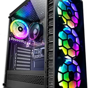 Vibox I-7 Gaming PC – Quad Core Ryzen Processor – Radeon Vega 8 Graphics – 16GB RAM – 240GB SSD – 1TB Hard Drive – Windows 10 – WiFi