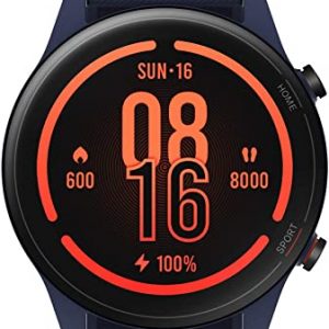 Xiaomi Mi Watch Smart Watch 1.39 Inch AMOLED HD Display Up to 16 Days Running Time, Built-in GPS, 117 Fitness Modes, Navy Blue
