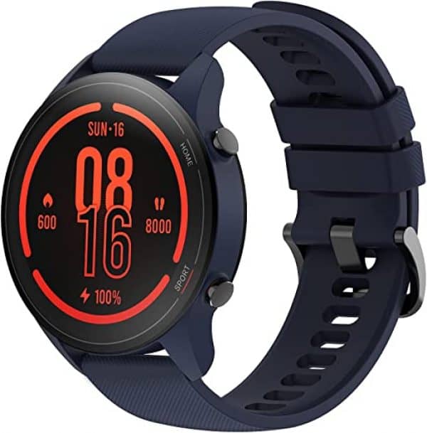 Xiaomi Mi Watch Smart Watch for Men and Women with 1.39 Inch Display, AMOLED Display, GPS, Heart Rate Monitor, 117 Training Modes, 5 ATM