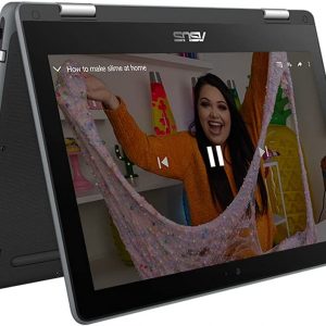 ASUS Touchscreen Chromebook Flip C234MA 11.6 Inch Laptop (Intel Celeron N4020, 4GB RAM, 64GB eMMC, Chrome OS, Touchscreen & Convertible)