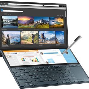 ASUS ZenBook Duo UX481 Full HD 14 Inch Dual Screen Laptop (Intel i7-10510U Processor, NVIDIA MX250 Graphics, 512 GB PCI-e SSD, 16 GB RAM, ScreenPad…