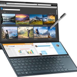 ASUS ZenBook Duo UX481FL 14 Inch Full HD Dual-Touchscreen Laptop (Intel i7-10710U, NVIDIA GeForce MX250 Graphics, 16 GB RAM, 1 TB SSD, Windows 10)…