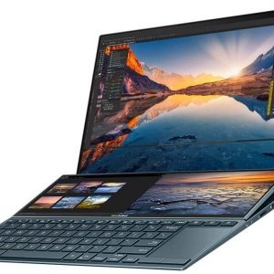 ASUS ZenBook Duo UX482EG 14 inch Full HD 400nits Dualscreen Touchscreen Laptop (Intel i7-1165G7, NVIDIA GeForce MX450, 16GB RAM, 512 GB SSD,…