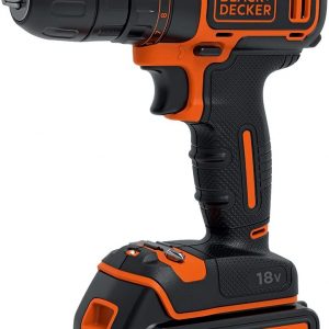 BLACK & DECKER Cordless Drill 18 V Cordless Electric Drill Driver 10 Torque Settings, 1.5 Ah Lithium-Ion, BDCDC18-GB | Our Best Deals 🏷️