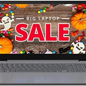 Lenovo V15 15.6-inch Laptop, AMD Ryzen 3 3250U 2.6GHz APU, 8 GB RAM, 500 GB SSD, Windows 10 Pro