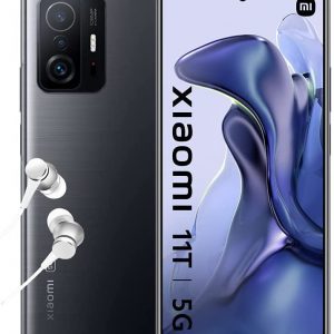 Xiaomi 11T 5G – Smartphone 8+256GB, 6,67” 120Hz AMOLED flat DotDisplay, MediaTek Dimensity 1200-Ultra, 108MP pro-grade camera, 5000mAh, Meteorite…