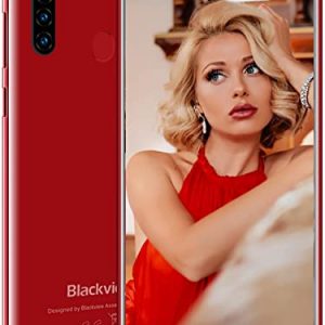 Mobile Phone Blackview A80 Plus, Android 10 Smartphone Unlocked, 4GB+64GB Dual SIM, 13MP Sony Quad Camera, 46800mAh Battery, 6.49’’ Waterdrop…