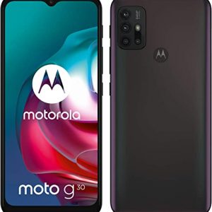 Motorola Moto G30 Smartphone. Snapdragon, 64MP quad-camera system, 5000 mAH battery, Dual SIM. Blazing-fast performance. TurboPower charging.