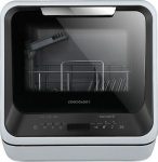 Mini Dishwasher No Plumbing. 3 In 1 Countertop Washing Drying Dish Wash Machine size 450x400x400mm, can wash 6-port 6 set meal at same time