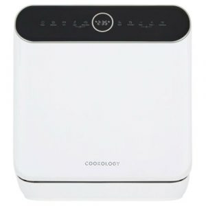Cookology CMDW3WH Manual Mini Dishwasher 3 Places in White. You can choose from intensive, rapid, eco, self-cleaning, 58min wash & glass.