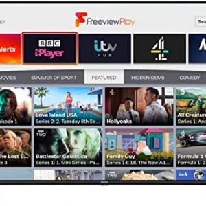 Hisense Smart TV 50": A 4K UHD TV with Freeview & DTS Studio