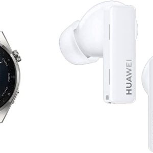 HUAWEI Watch 3 Pro Elite (Titanium Strap) + Freebuds Pro | eSim GPS Smartwatch with Sp02 |  All-Day Health Monitoring | 21 Days Battery Life
