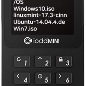 iodd Mini USB 3.0 256-bit Secure encrypted SSD Drive (256GB)