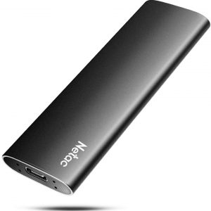 Netac PSSD 250GB unità a stato solido esterna, SSD portatile fino a 500 MB/s di lettura, archiviazione esterna compatibile per Mac, Latop, Desktop,…