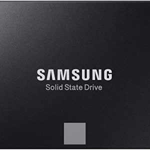Samsung 860 EVO 500 GB SATA 2.5 Inch Internal Solid State Drive (SSD) (MZ-76E500), black