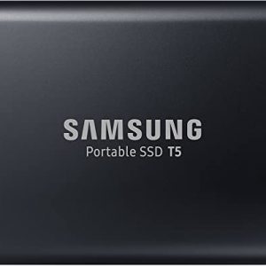 Samsung T5 1 TB USB 3.1 Gen 2 (10 Gbps, Type-C) External Solid State Drive (Portable SSD) Deep Black (MU-PA1T0B)