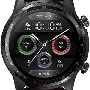 Ticwatch Pro 3 Ultra 4G/LTE Smartwatch, Cellular Connectivity by Vodafone. Advanced Health & Fitness Monitoring. Up to 72 hours in Smart Mode