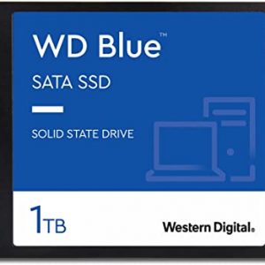 WD Blue 3D NAND Internal SSD 2.5 Inch SATA – 1 TB, Blue – High Performance