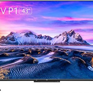Xiaomi Smart TV P1 43 Inch (Frameless, UHD, Triple Tuner, Android 10.0, Prime Video, Netflix, Google Assistant, Bluetooth, 3 HDMI, 2 USB)