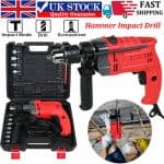 Hammer Drill. TERRATEK 1050W. BOSCH 0603130070 EasyImpact. DeWalt DCD796N 18V. Lumberjack SDS. Makita HR2630 26mm. BLACK+DECKER 18V. TERRATEK