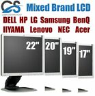 Cheap 19" 20" 22" 23" 24" TFT PC Computer Monitor VGA DVI Flat Screen Dell HP B