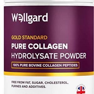 Collagen Powder, Gold Standard Bovine Collagen Peptides Powder by Wellgard - High Levels of The 8 Essential Amino Acids, Collagen Supplement, Halal...