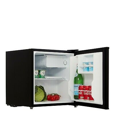 Cookology Black Table Top Mini Fridge & Ice Box Freezer, Beer & Drinks Cooler