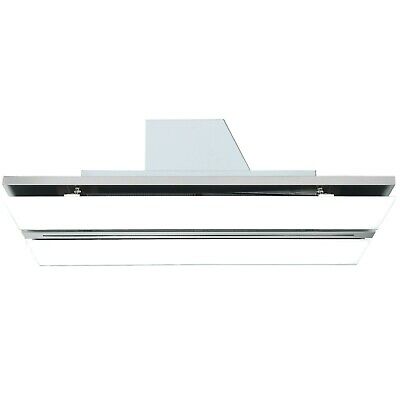 Cookology CEI100WH 100cm White Ceiling Island Cooker Hood & Extractor Fan Remote