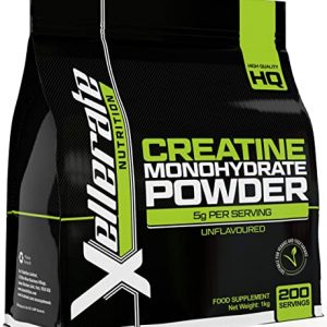 Creatine Monohydrate Powder Micronised | 1kg Equivalent to 200 Servings or 7 Month Supply | Finest Grade, Pure and Unflavoured Sports Vegetarian…