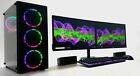 Dual 23" Monitor Gaming PC Bundle i7 3770 240SSD 1TB 32GB Ram GTX 1650 1660Super