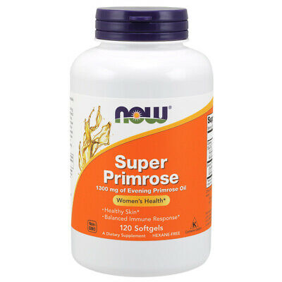 Evening Primrose, Super, 1300mg x 120 Softgels - NOW Foods