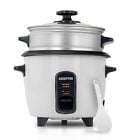 Geepas Rice Cooker Steamer 3 in 1 Cooking Pot Non Stick Electric Keep Warm