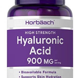 Hyaluronic Acid 900mg | 90 Capsules | Triple Strength Tablets | Natural Moisturiser for Face, Body, Skin & Joints | Vegan, Gluten Free Supplement |…