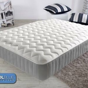 Memory Foam Mattress Quilted Sprung – Single 3ft Double 4ft6 DOUBLE 5ft Matress