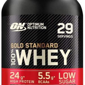 Optimum Nutrition ON Gold Standard Whey Protein, Muscle Building Powder With Naturally Occurring Glutamine and Amino Acids, Double Rich Chocolate,…
