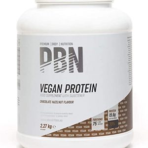PBN – Premium Body Nutrition Vegan Protein Chocolate Hazelnut 2.27kg Jar