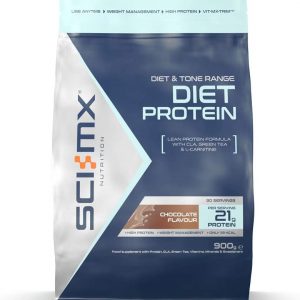 SCI-MX Nutrition Diet Protein Powder, Low Calorie Shake, 900 g, Chocolate, 30 Servings