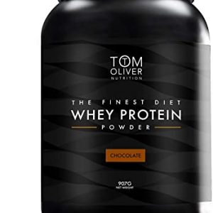 Tom Oliver Nutrition The Diet Protein – Diet Whey Protein Powder 907g (Chocolate)