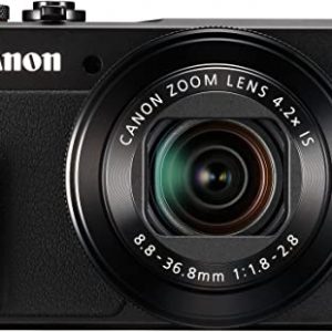 Canon Powershot G7 X Mark II Digital Camera Camera – Vlogging Camera with Full HD 60p movies, flip-up screen with superfast autofocus, 5-axis…