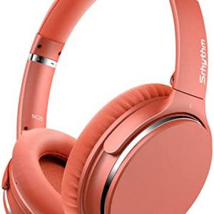 Srhythm NC25 Active Noise Cancelling Stereo Headphones Bluetooth 5.0,ANC Headset Over-Ear with Hi-Fi,Mic,50H Playtime,Voice Assistant,Low Latency…