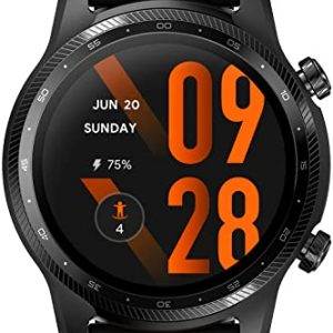 Ticwatch Pro 3 Ultra GPS Smartwatch Qualcomm SDW4100 and Mobvoi Dual Processor System Wear OS Smart Watch for Men Blood Oxygen Detection Fatigue…