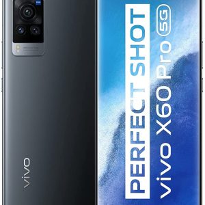 Vivo X60 Pro 5G Midnight Black & FREE Phone Case, 12+256GB, 6.5” Curved AMOLED FHD+ Display, Fingerprint Sensor, Sim Free Smartphone, Dual SIM + 2…