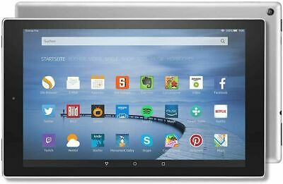 Amazon Fire HD 10 Tablet with Alexa Hand Free 64GB 1080p Full HD UK Stock Silver