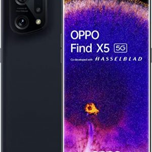 Oppo Find X5 Deals. 4K Ultra Night Video, RAM 8GB + ROM 256GB, 4800mAh, 6.55'' AMOLED FHD+ 120Hz, 120Hz 10Bit LTPS, Snapdragon 888